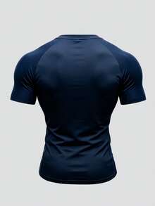 Gym Rark Men's Sports T-Shirt, Short Sleeve Slim Fit, Running Workout, Outdoor Casual, Gym - Multicolor - View 4