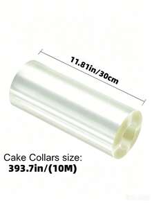 1Pc Easy To Make Delicious Cakes - Ideal Baking Packaging Accessories For Transparent Cake Decorative Edge To Decorate Mousse, Chocolate And Pastry - Multicolor - View 14