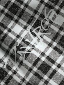 PAVTROS Men's Printed Casual Jacket, INS Style Plaid Pattern, Zipper Design, Suitable For All Seasons - Dark Grey - View 5