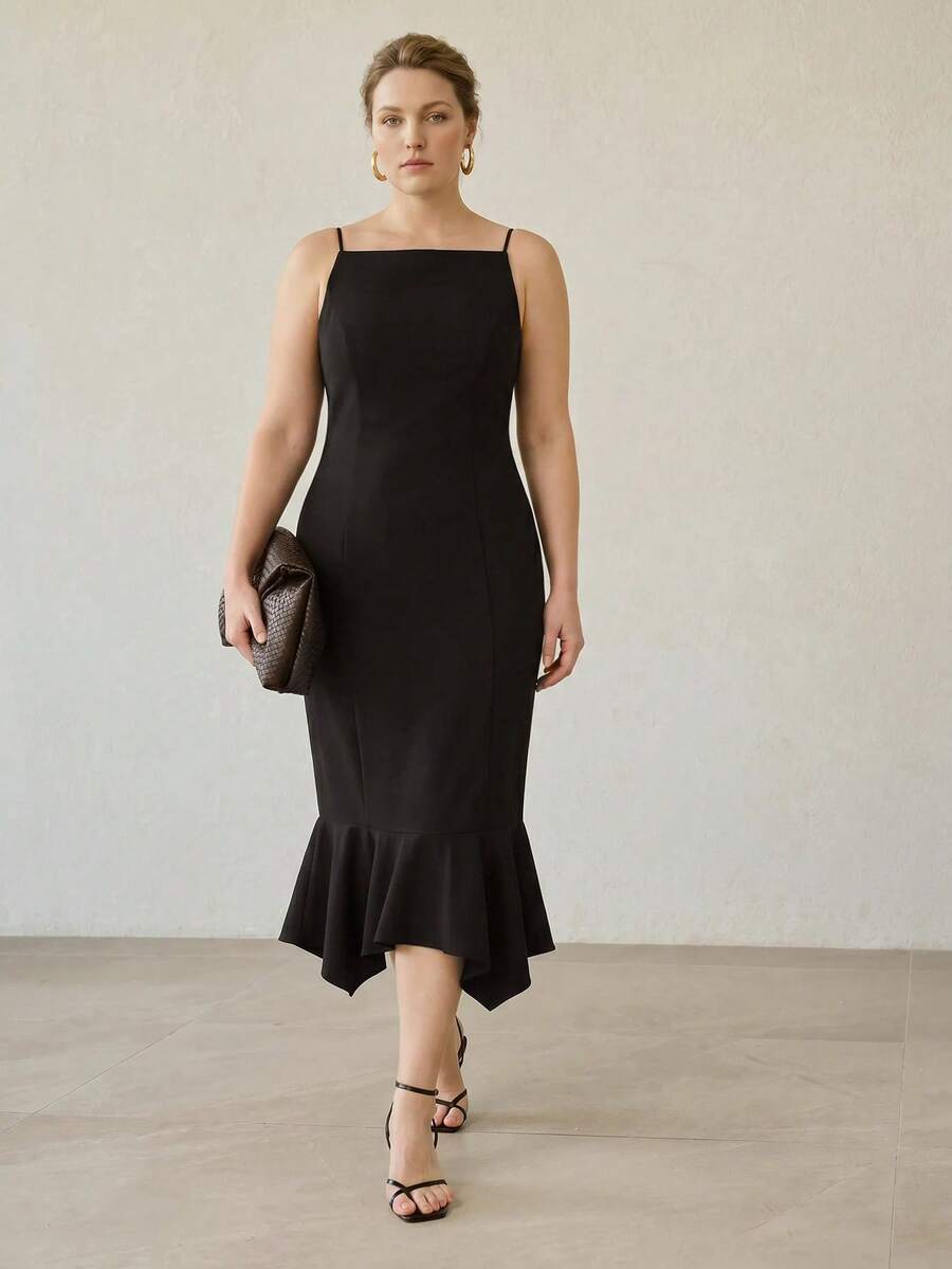 MOTF PREMIUM 26 SPRING/SUMMER WOMEN'S PLUS SIZE ELEGANT MERMAID HEM ...