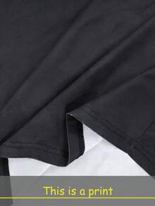 SHEIN 男士條紋短袖休閒通勤 Polo 衫 - 彩色 - 查看 5