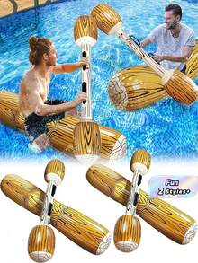 Large Inflatable Combat Fighting Float Raft Water Game Board, Family Pool Interactive Toy, Beach Pool Party Summer Outdoor Leisure Sports Equipment - Multiple Styles - View 1