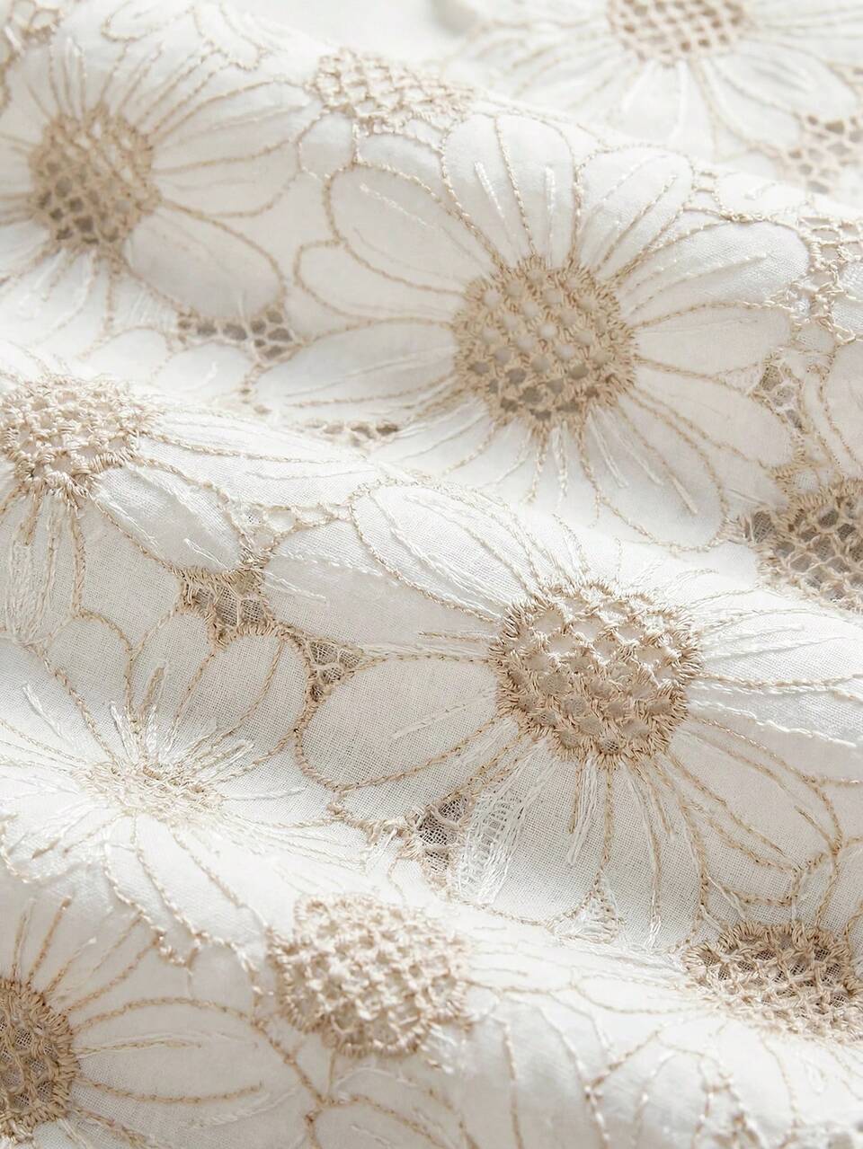 Beige Embroidered Halter Wrap Top With Open Back Side Tie Closure Deep V Neckline Summer Holiday Vintage Boho Sexy Cute Casual Beach Vacation