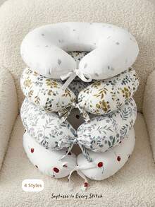 Cozy Pixies Bantal menyusui bermotif lembut dan nyaman, cocok untuk membantu bayi baru lahir menyusui, membantu tidur dan proses menyusui. - MultiWarna - View 1