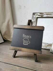 Cirelle An A-Shaped Tripod Easel Blackboard For Desktop Use, Featuring A Minimalist Design. Perfect For Notes In A Sleek Office Or At Home, It Balances Aesthetic Charm With Everyday Practicality - Ideal For Working Women And Families. - multicolor - View 7