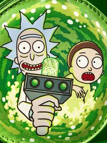 Rick and Morty X SHEIN 科幻傳送門主題矽膠耳機保護套，適用於 Pro 3，可愛角色防護殼附掛繩，可多用途作為包包吊飾與鑰匙圈配件 - 綠色 - 查看 6