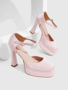 CUCCOO SZL Women Pumps - Baby Pink - View 1