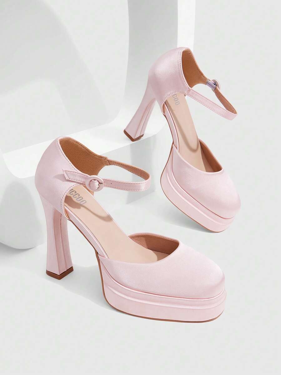 CUCCOO SZL Women Pumps - Baby Pink - View 1