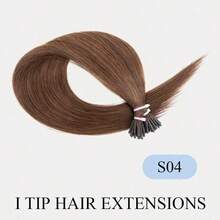 I-Tip Hair Extensions Real Human Hair 50Pcs,  Cold Fusion Microlink Extensions For Women,Nature Color Pre-Bonded Invisible Hairpiece For Instant Volume & Length On Thin Hair,Long-Lasting Secure Reusable Perfect Mother's Day Beauty Gift Idea - Multicolor - View 41
