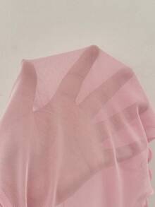 Snug Reverie 2件套女士花卉刺绣装饰网眼内衣套装，可爱 - 粉色 - 查看 4