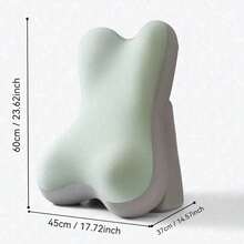 1PC Adjustable Detachable Ergonomic Memory Foam Backrest Pillow Bed Wedge Pillow With Leg Elevation Wedge Inclined Support For Back Support Reading On Bed Sofa Travel Home Bedroom Essential - one-size - View 14