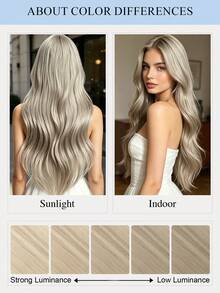14-18" 30GMicro Loop Hair Extensions,S1001/GREY Color,Invisible Micro Ring Beads With Fishing Line,Smooth And Soft Silky Straight,Easy To Install,No Glue Needed,Volume & Length,Easy To Style,Ideal For People With Thinning Hair,For Salon & Daily Wear - S1001/GREY - View 13