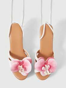 White + flowers