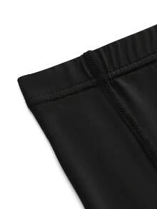 Cheerettes Women's Solid Black Minimalist Pleated Athleisure Sports Dress And Shorts Set, All Season Athletic Modest Style For Gym Tennis Workout & Going Out - Black - View 9