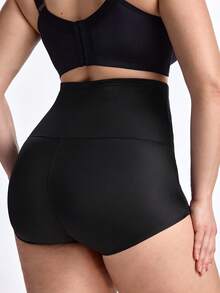 Slumbrini 1 pieza Moldeador corporal para mujer de talla grande, Cinturilla, Control de abdomen, Levantador de glúteos, Beige - Negro - Ver 3
