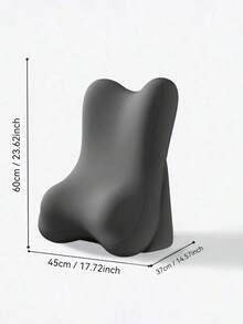 1PC Adjustable Detachable Ergonomic Memory Foam Backrest Pillow Bed Wedge Pillow With Leg Elevation Wedge Inclined Support For Back Support Reading On Bed Sofa Travel Home Bedroom Essential - one-size - View 11