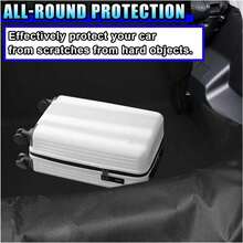 Dog Trunk Protector, Waterproof Car Seat Covers, Universal Dog Protector, Durable, Scratch-Resistant, Waterproof Pet Products, Suitable For Luxury Cars, Family Sedans, SUVs, Pickup Trucks, And Trucks - Black - View 3