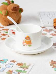 1pc Capybara Embossed Sticker, Crystal 3D Cute Sticker, Durable PVC Material, Multifunctional Decoration For Cup, Mobile Phone Shell, Laptop & DIY Crafts - Multicolor - View 13