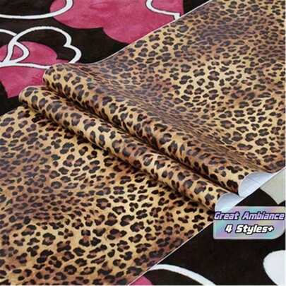 Wallpaper Vinyl Perekat Motif Leopard - Kertas Kontak Bertekstur yang Dapat Dilepas dengan Pola Drop Match, Penutup Dinding Tahan Air yang Dapat Dikupas dan Ditempel untuk Ruang Tamu, Kamar Tidur, Renovasi Dapur, Stiker Renovasi, Panel Dinding yang Dapat Dikupas, Wallpaper,