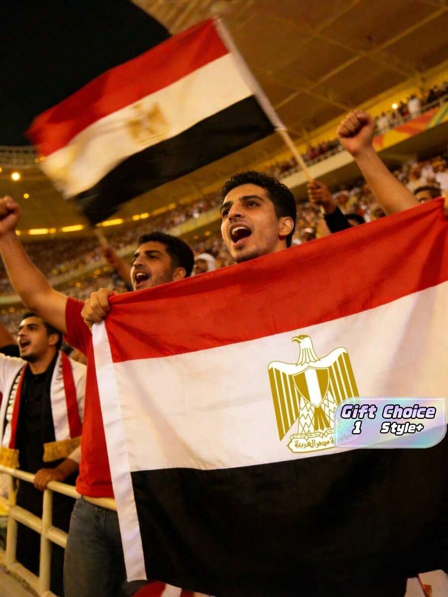 1 قطعة علم بنر كبير جدًا من البوليستر مقاوم للماء ومقاوم للبهتان لكأس العالم لكرة القدم وحانات الرياضة والمواكب والأحداث الوطنية ديكور جداري - متعدد الألوان - مشاهدة 1