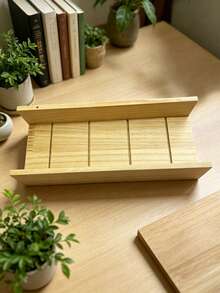 1PC Wooden Hamster Staircase & Slide, Natural Wood Climbing Ladder Platform Toy For Hamster Gerbil Small Pets, Cage Accessory (Color & Style Sent Randomly) - View 8