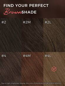 Mechones de cabello humano rizado y rizado de color marrón oscuro n.°4, con rizo rizado, cabello Remy, 4 mechones, 50g/pieza, mechones de color marrón chocolate, extensiones de cabello - S4 - Ver 11