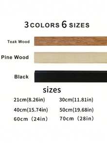 2 Packs Poster Frame Wooden Hanging Picture Frame Wall Art Decor Living Room Office Gallery Display Clips Swap Photos Easily Rustic Farmhouse Style Home Decoration Birthday Gift Housewarming - multicolor - View 3
