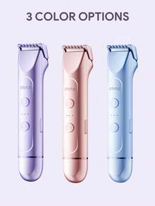 JMMO 2 In 1 Hair Clippers For Women, Rechargeable Cordless Electric Hair Trimmer & Mini Shaver With Guide Comb, Waterproof Quiet Hair Cutting Machine For Home Salon Haircut Grooming - View 8