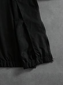 PAVTROS Men's Hoodie And Pants Set - Black - View 7