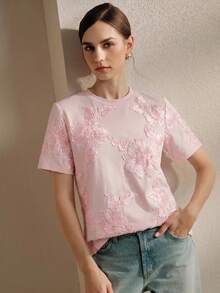Rose pâle