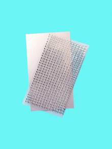 2mm Gesichts-Edelstein-Aufkleber, Strass-Edelsteine für Gesicht, selbstklebende Körperkunst, funkelnde Juwelen, Make-up-Dekoration für Haare, Augenbrauen, Wangen, Hochzeit, Party - Weiss - Übersicht 4