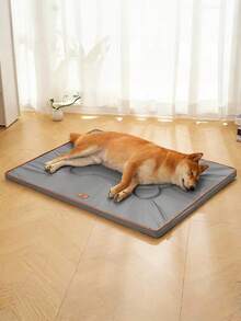 1PC Waterproof Pet Mat Dog Pad Cat Pad Durable Bite Resistant Scratch Resistant For Small Medium Large Dogs Cats All Season Pet Bed For Pets - Khaki - View 2
