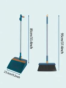 Broom And Dustpan Set, Thickened Transparent High-Grade Household Broom, Wholesale Sweeping Broom Dustpan Combo For Home Use - Multi-colored Broom - View 4