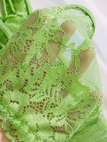 Eraneu Plus Size Lace Panties 3-Piece Set - Multicolor - View 6