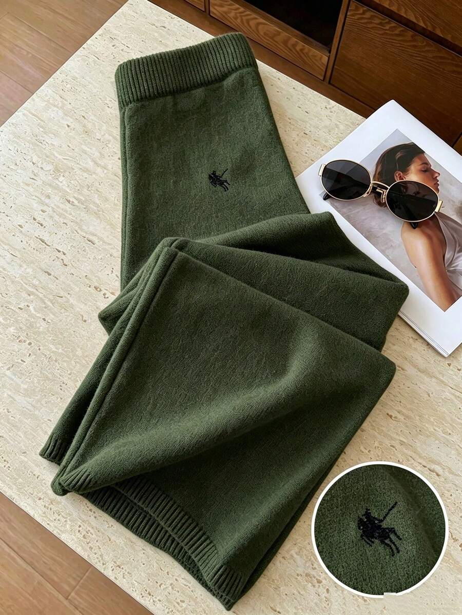 Flirla Casual Preppy Versatile Outdoor Lounge Women's Olive Green ...