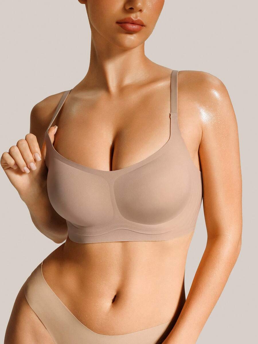 Barelissa 1 pieza Sujetador de mujer con pegamento de gelatina - Albaricoque - Ver 1