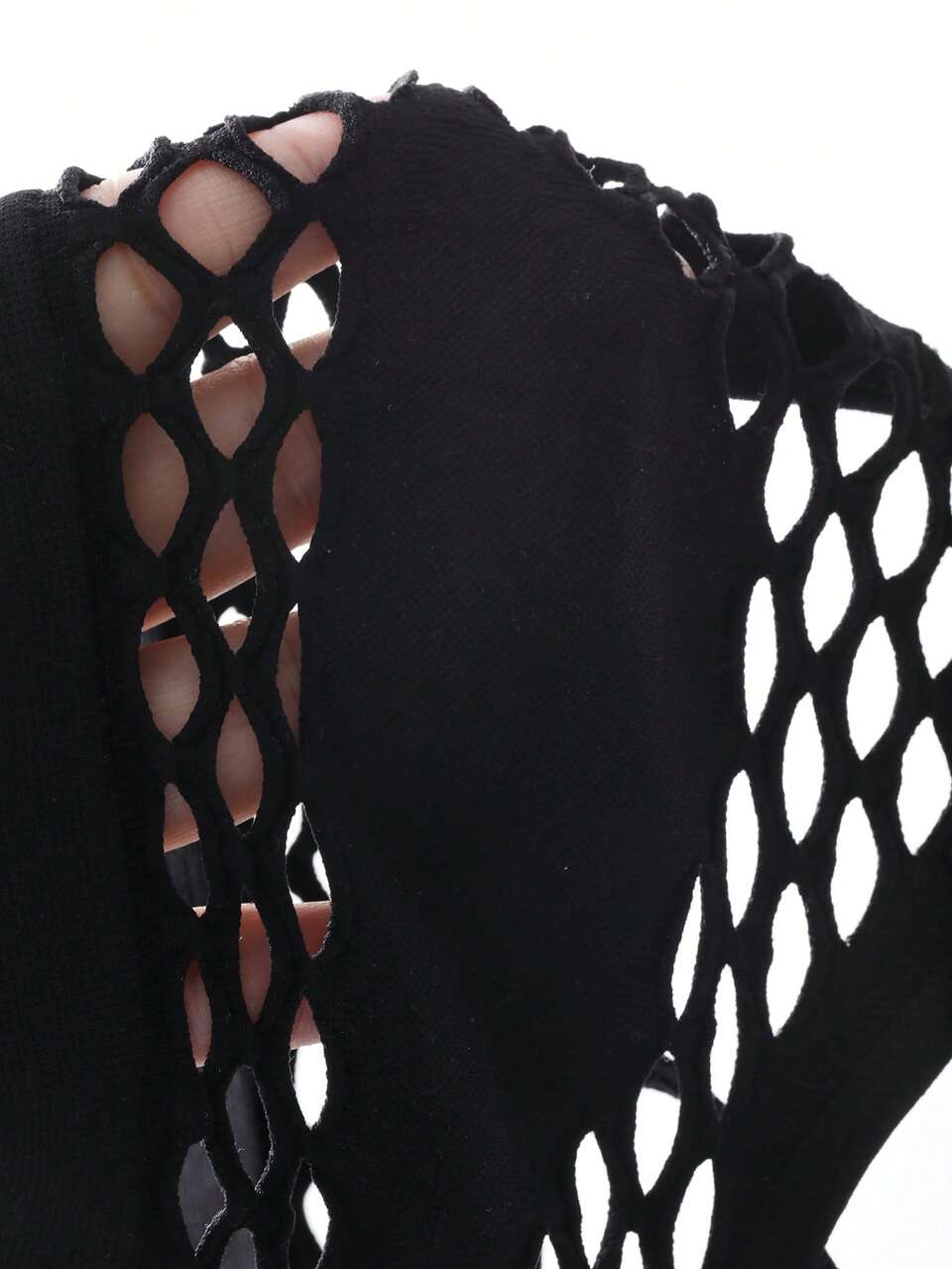 Mesh Hollow See-Through Wireless Sexy Lingerie Set For Women