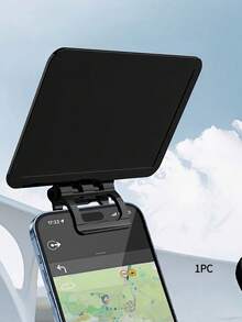 1PC Portable Foldable Multi Angle Anti Glare Universal Phone Sunshade Sun Visor Shield For Smartphone Outdoor Cycling Bicycle Camping Travel Hiking Driving Car Accessory Must Have - Black - View 9