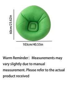 Modern Foldable Inflatable Slouchy Sofa Single Comfortable Sofa Bed Suitable For Various Room Types - Modern - View 6