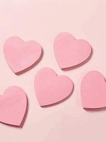 100 pegatinas con forma de corazón para una práctica libreta autoadhesiva, cuaderno, planificador y accesorio de papelería de oficina/estudio - un imprescindible para la temporada de vuelta al cole. - Rosa - Ver 11