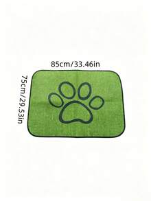 1片可水洗狗尿墊，超強吸水重複使用幼犬訓練墊，適用於地板、沙發、床鋪和籠子，防漏防滑寵物訓練護理墊 - 彩色 - 查看 6