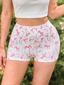 SHEIN Sovereign Charm 1pc Regular Shorts + Butt Lifting Design / Basic Style / Colorful / Sports Shorts / Fitness / Yoga Seamless - Multicolor - View 3