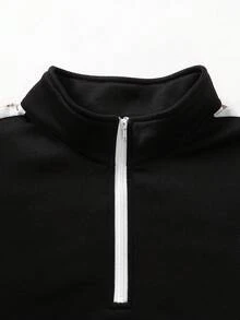 SHEIN Loose Comfortable Long Sleeve Hoodie Set, Suitable For Autumn/Winter - Multicolor - View 3