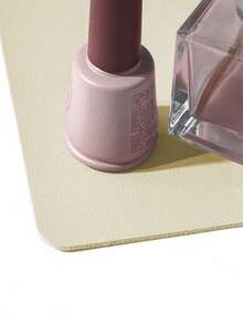 Waterproof And Durable Nail Art Table Mat, Made Of Waterproof And Soft PU Leather, Designed For Studio Tabletops And Foldable Nail Art Armrests. Ideal For Nail Artists In Salons And For Home Use. - pure white - View 2