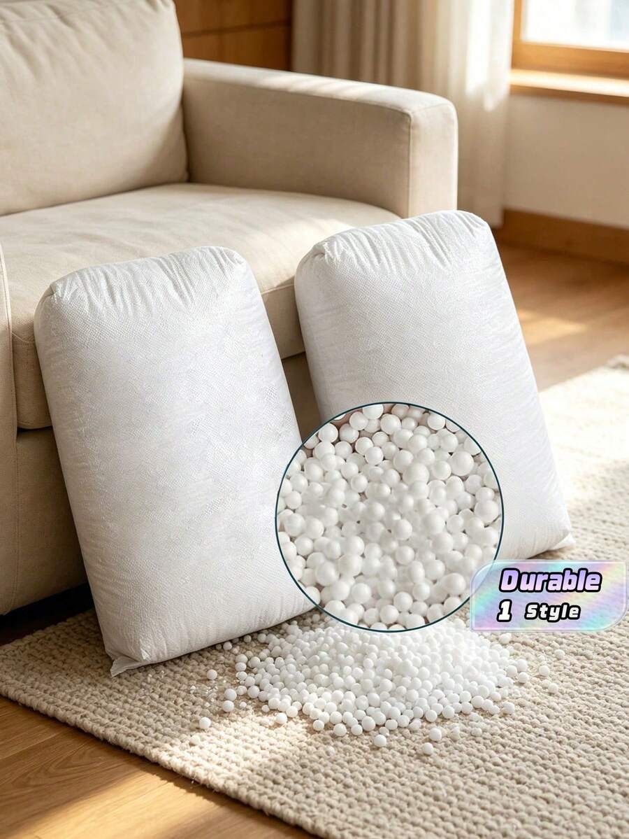 EPS Foam Bean Bag Filler, Polystyrene Beads For Bean Bag Chair, Lazy Sofa, Pet Dog Bed, DIY Crafts & Stuffed Doll Pillow Stuffing - View 1