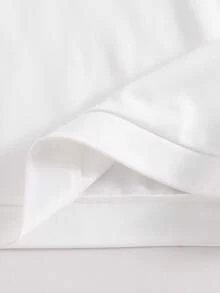 SHEIN 兒童青少年男孩2件套休閒印花寬鬆長袖連帽衛衣，適合秋冬返校穿著 - 白色 - 查看 8