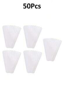 50/20/10 piezas Cinta resistente al sudor y a las manchas para el ala del sombrero, adecuada para sombreros, frente, forros de sombrero, absorbente de sudor, autoadhesiva, aislante térmico, unisex - Blanco - Ver 8