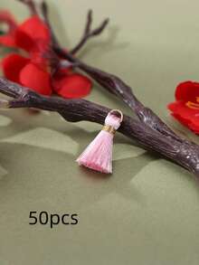 20mm Mini Metal Ring, Tassel Decorations, Tassel Pendant, Pendant, Crafts, Jewelry, Earring Accessories, Decorative Material, Bangs Decoration, DIY HandmaderDIY Jewelry Accessories, Handicrafts, Fans, Pendant Decor, Pet Bib Decor, Gift Decor, Home - multicolor - View 10