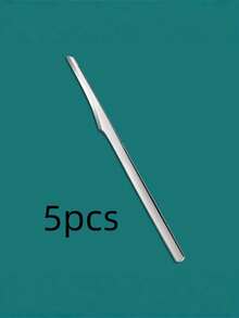 1/5 Piece Stainless Steel Foot Scraper, Reusable Foot Exfoliating And Repairing Tool, Calluses Foot Scraper, Toe Scraper - Silver - View 7