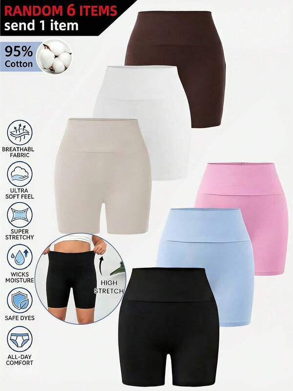 Summer Girls' Shorts (Large) Black All-Match Versatile Fitted Athletic Workout Tight High Elastic